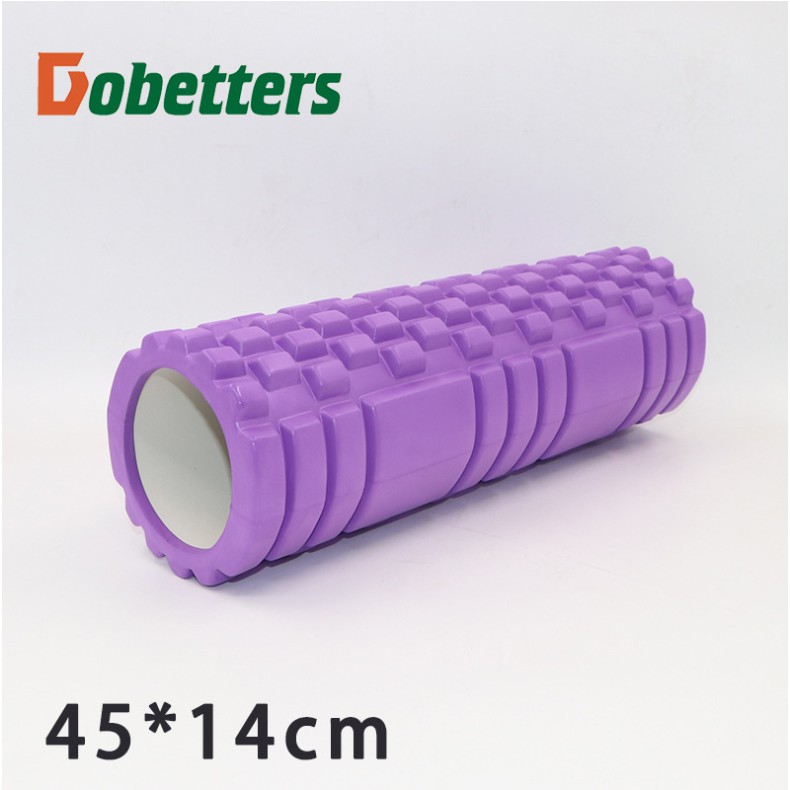 Con Lăn Massage Foam Roller Gai Dẹt 45x14 cm  FREESHIP  Ống Lăn Giãn Cơ Tập Yoga, Gym YO14