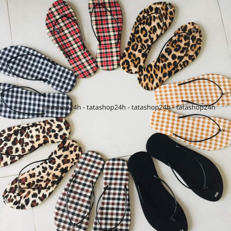 Dép cọng chỉ quai mảnh  - Dép kẹp xỏ ngón siêu bền tatashop24h.