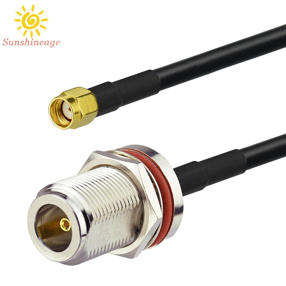 SUNAGE- ~Antenna Kit Miner N-type RG58 RP-SMA To N Female Cable Helium Hot Sale【SUNAGE-HOT Fashion】