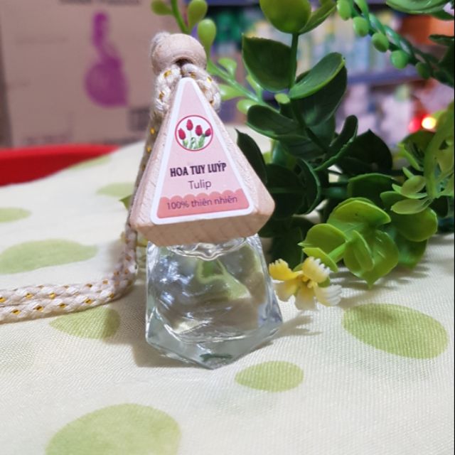 Tinh dầu treo hoa tulip hương thơm quyến rũ lọ 10ml