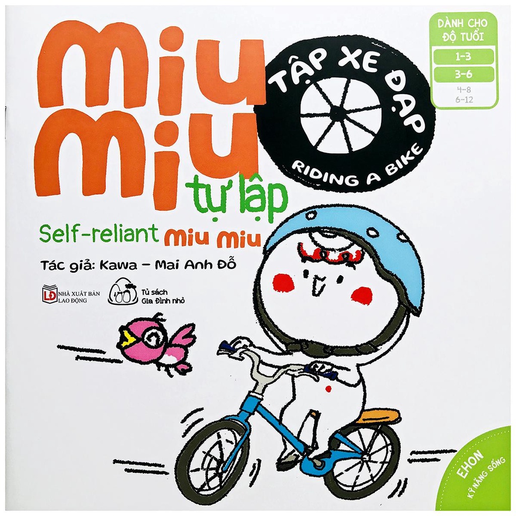 Sách - Ehon Kĩ Năng Sống - Miu Miu Tự Lập - Song Ngữ Việt - Anh