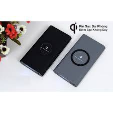 SẠC DỰ PHÒNG KIÊM SẠC KHÔNG DÂY CHUẨN QI DUNG LƯỢNG 10.000 mAH