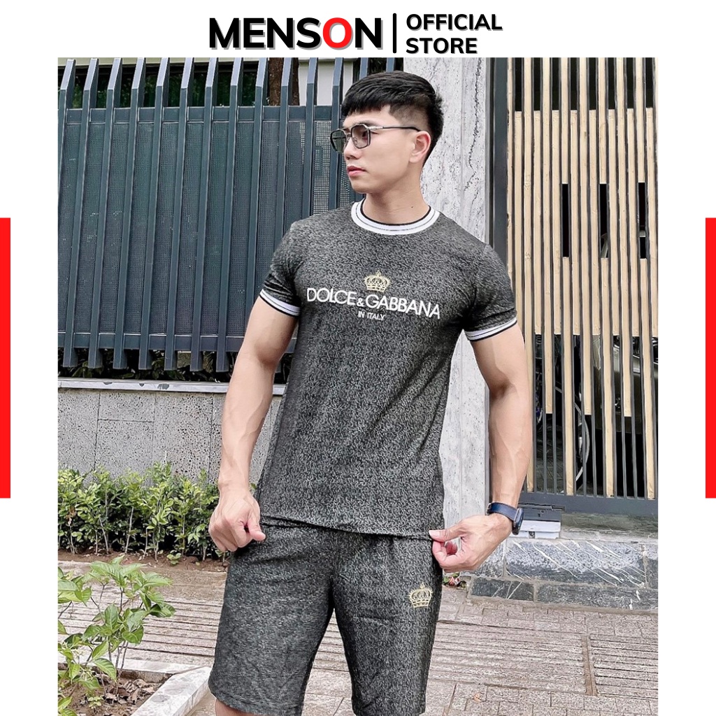 Bộ thể thao nam cao cấp HÀNG LOẠI 1 Menson MS196 Đồ bộ nam mặc nhà chất mát, co giãn chuẩn form mùa hè 2022