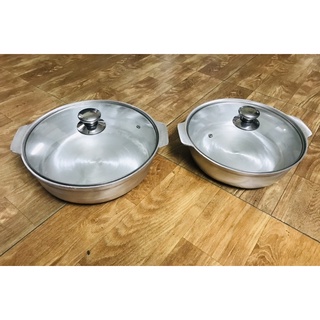 Nồi thố gang doa bóng cỡ lớn nấu lẩu, kho thịt cá đk 30,32cm