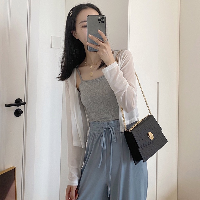 Áo Khoác cardigan Mỏng Chống Nắng Thời Trang Mùa Hè Dành Cho Nữ