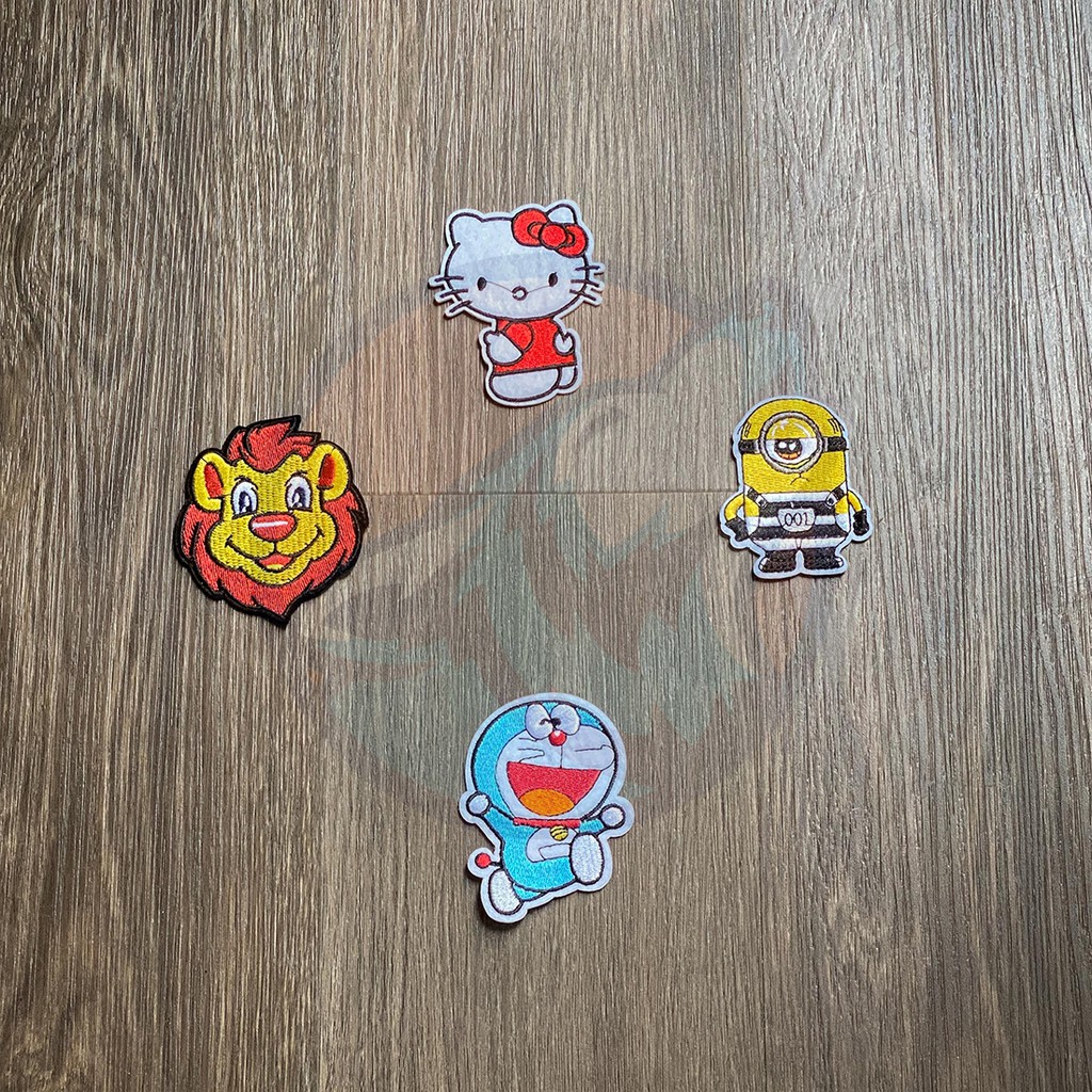 Patch vải ủi/ sticker vải ủi quần áo, balo, túi xách, Jeans, Denim, Bomber....