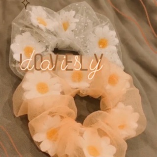 Scrunchie hoa cúc scrunchies daisy