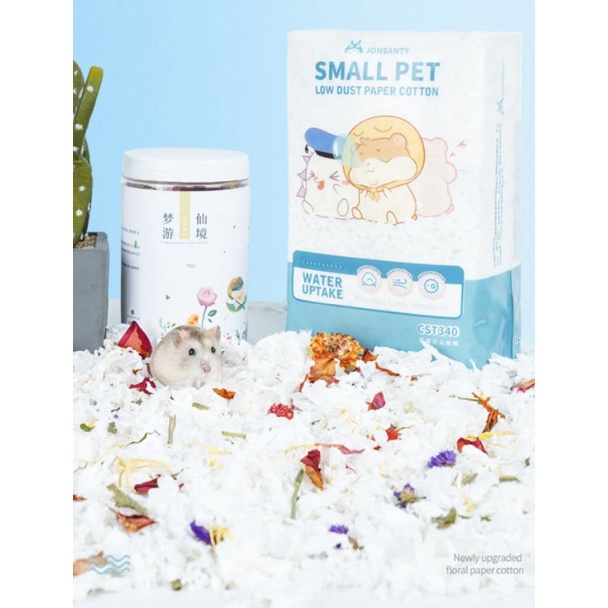 Giấy lót chuồng chuyên dụng 130g cho thú cưng nhỏ - Hamster