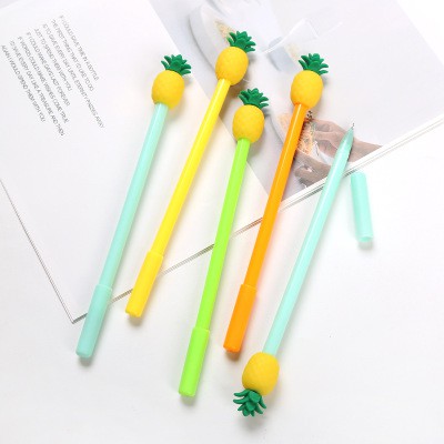 D31 bút dứa trái thơm hoạt hình dễ thương cute viết gel