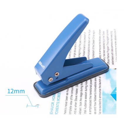 Bấm lỗ tròn binder sổ còng DIY Bullet Journal Văn Phòng giao màu ngẫu nhiên trắng hoặc xanh