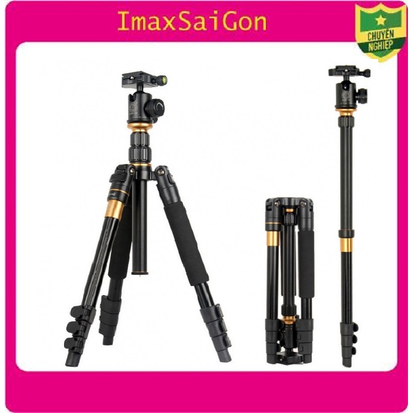 [Mã 159ELSALE hoàn 7% đơn 300K] CHÂN MÁY ẢNH TRIPOD/ MONOPOD BEIKE Q-570