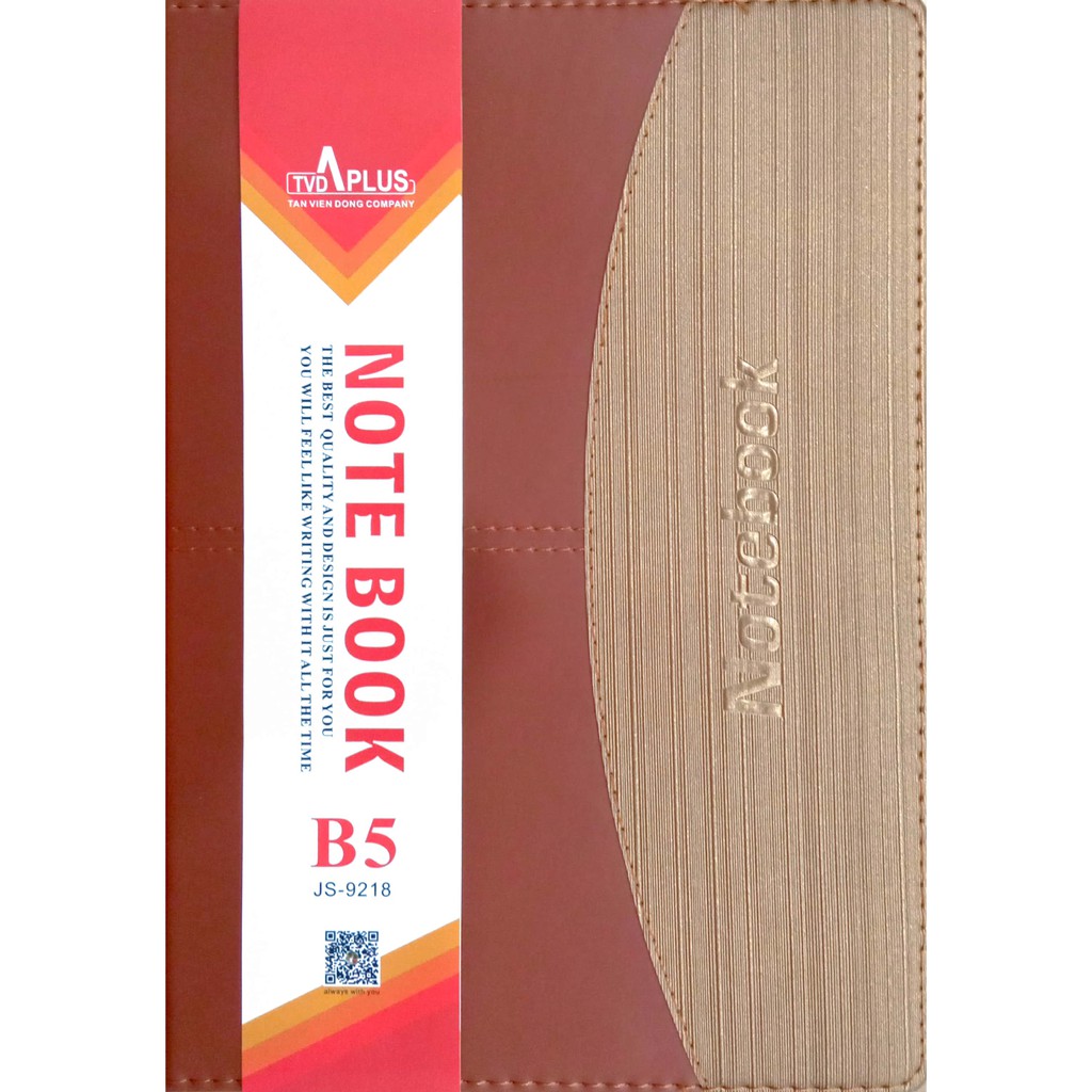 Sổ da B5 TVD Notebook JS-9218