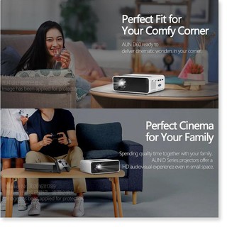 Máy chiếu phim mini độ sáng tốt AUN cao cấp