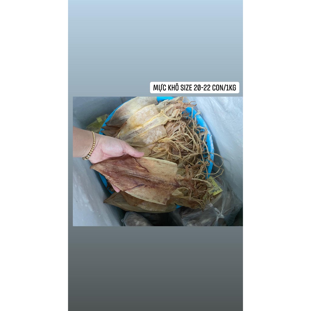 Mực Khô 1 nắng