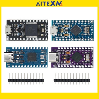 Mô đun mini/type-c/micro usb pro atmega32u4 5v/16mhz kèm đầu nối 2 hàng cho arduino