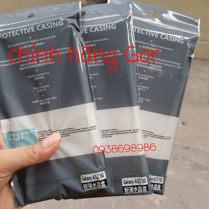 ốp lưng dẻo Gor samsung S22 , S22 Plus,  S22 Ultra,  A22 4G / A22 5G / A32 5G / A52 / A72 bảo vệ cụm camera