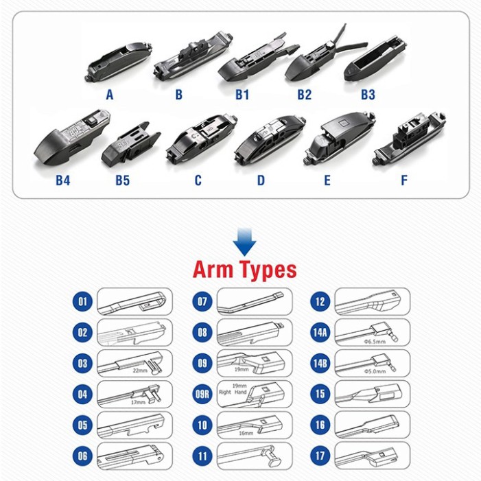 Sản Phẩm Bộ 2 thanh gạt nước mưa ô tô Nano xương mềm Nano cao cấp dành cho hãng xe Kia: Morning-K3-Cerato-Forte-Carens-R
