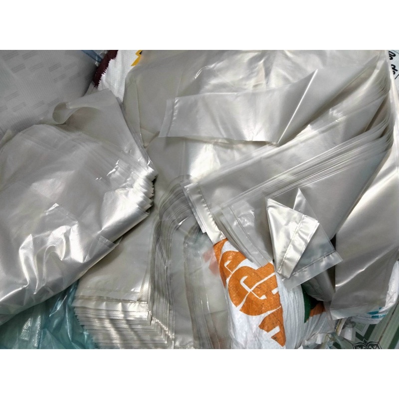 1kg Túi Xốp Bóng Mỡ Túi Nilon Trắng ĐỤC