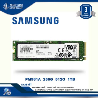 Ổ Cứng SSD M2-PCIe 256GB Samsung PM981/P981A NVMe 2280