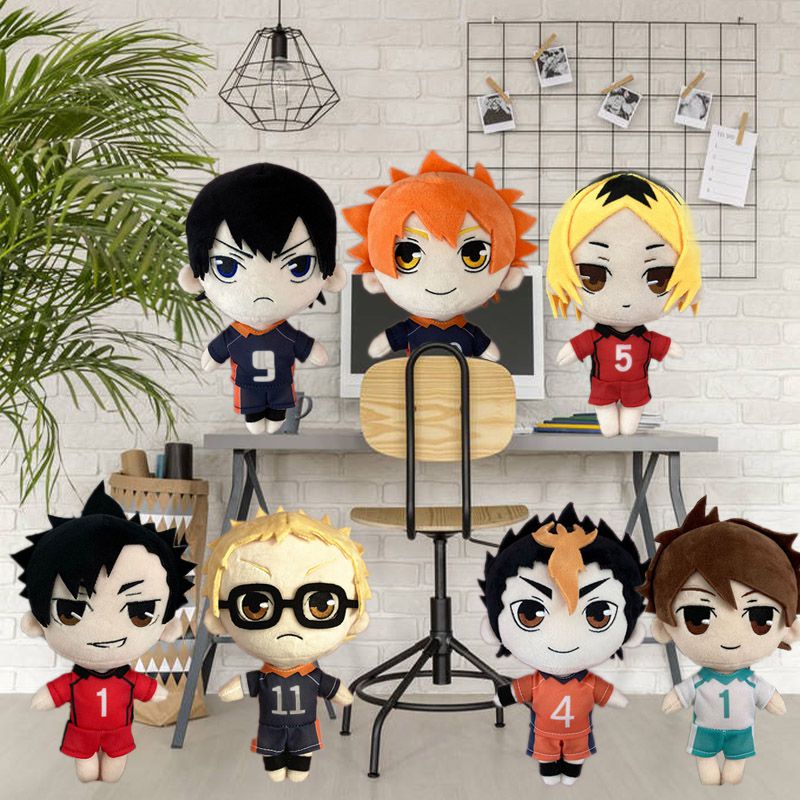 Đồ chơi nhồi bông Haikyuu!!! Đồ chơi nhồi bông Shoyo Kageyama Nishinoya Tooru Tsukishima