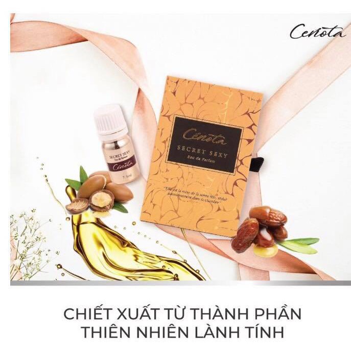 [XẢ KHO 3 NGÀY] Nước Hoa Vùng Kín Cenota Serect Sexy - Hương nước hoa Pháp - Quyến Rũ -Tặng Ebook 6 Bí mật chồng yêu