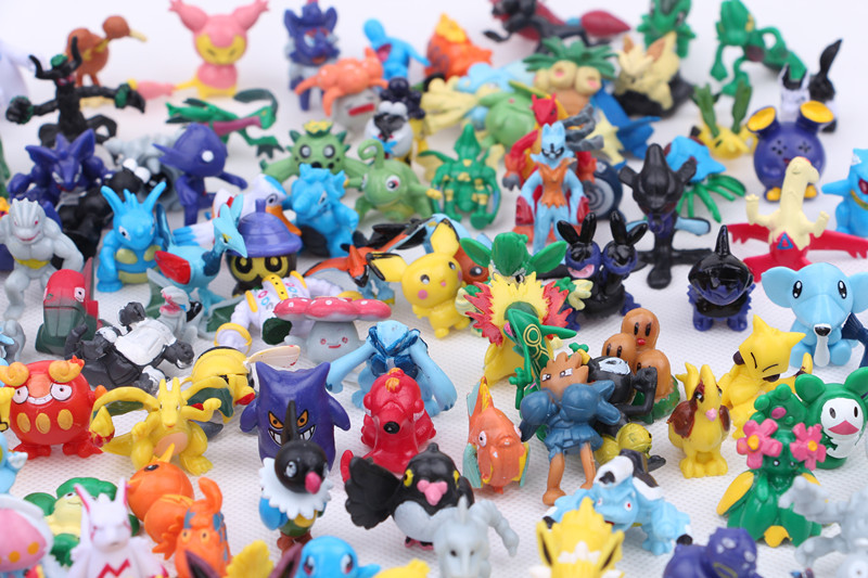 Different Styles Pokemon Figures Model Collection Pokémon Pikachu Anime Figure Toys Dolls Child Birthday Gift