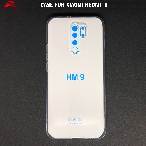 Ốp lưng Xiaomi Redmi 9/Redmi 9A -Dẻo trong suốt loại dày 1.5mm tốt- Lâu ố vàng