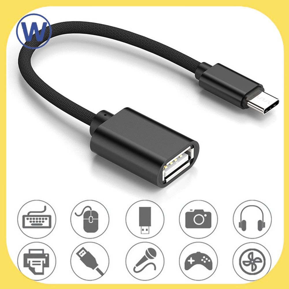 Dây Cáp Chuyển Đổi Usb Type-C / Micro Usb Otg Đa Năng Chất Lượng Cao