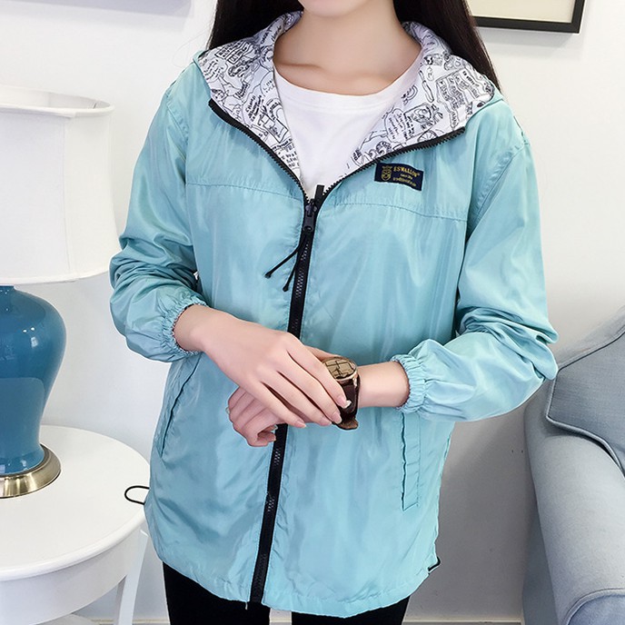 Áo khoác (đủ size XS - XXXL) mặc được 2 mặt có in hình bên trong hot hit | BigBuy360 - bigbuy360.vn