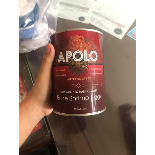 trứng ấu trùng artemia cho tôm cá cảnh