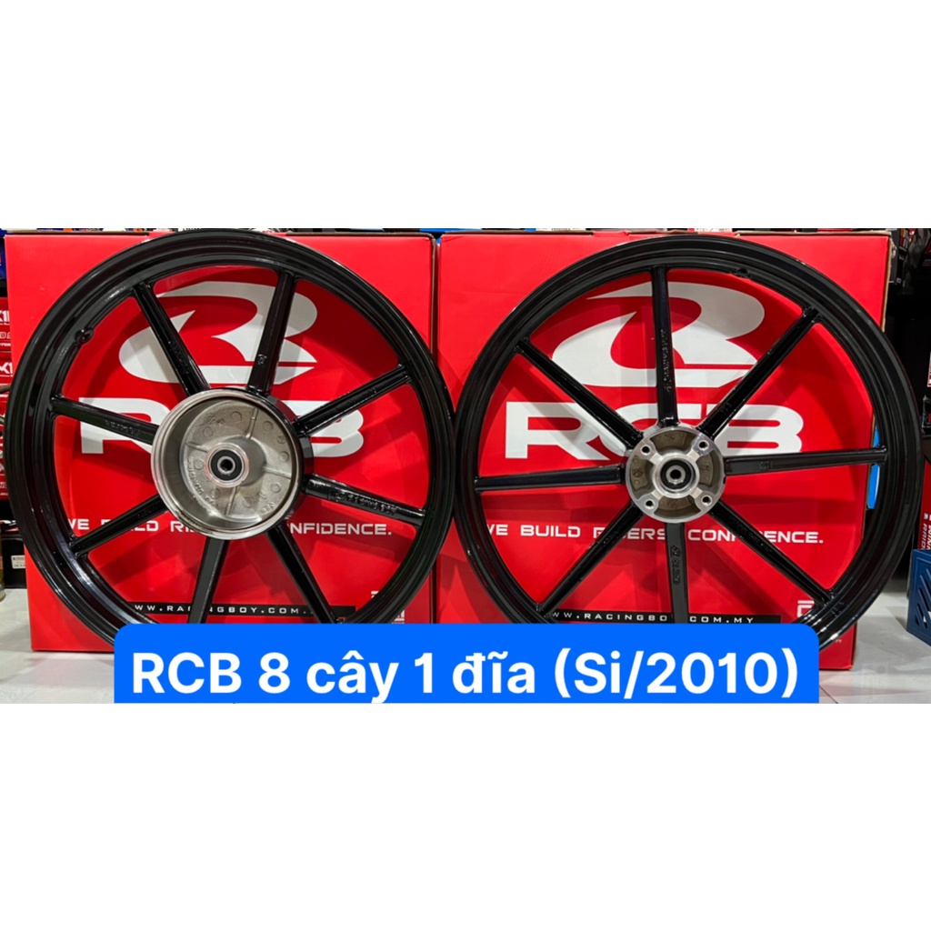 Mâm RCB 8 cây 1 đĩa gắn Sirius , Exciter 2010 chính hãng