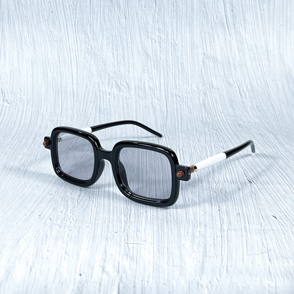 Kính mát kuboraum nam nữ gọng vuông phi công thời trang