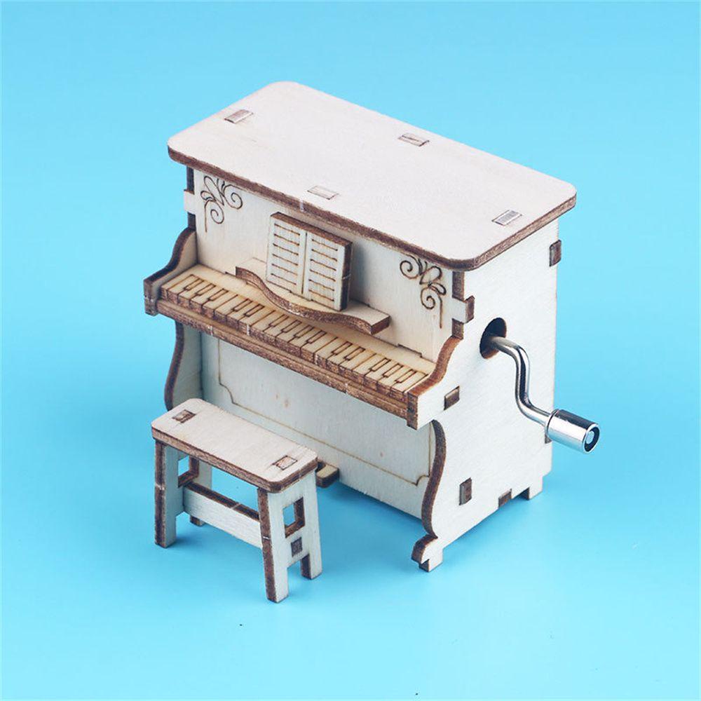Mô Hình Đàn Piano Bằng Gỗ Dùng Làm Thí Nghiệm Khoa Học