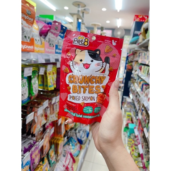 BÁNH THƯỞNG SNACK CHO MÈO 50G HÀNG NỘI ĐỊA THÁI