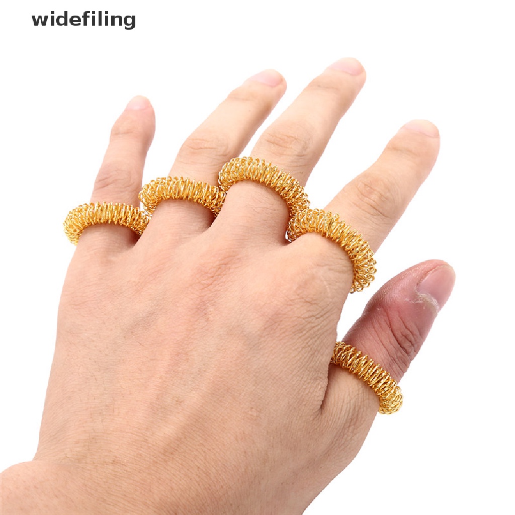 [Hàng mới về] 5 Nhẫn mát xa ngón tay bấm huyệt chăm sóc sức khỏe