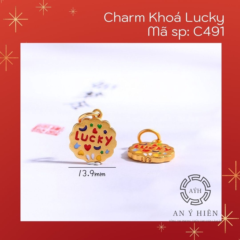 Charm Khóa Lucky #C491 ( An Ý Hiên)