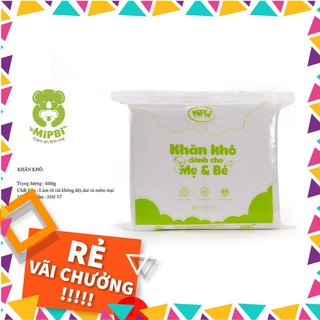 ( KIBO ) Khăn vải khô đa năng cao cấp Mipbi gói 600G
