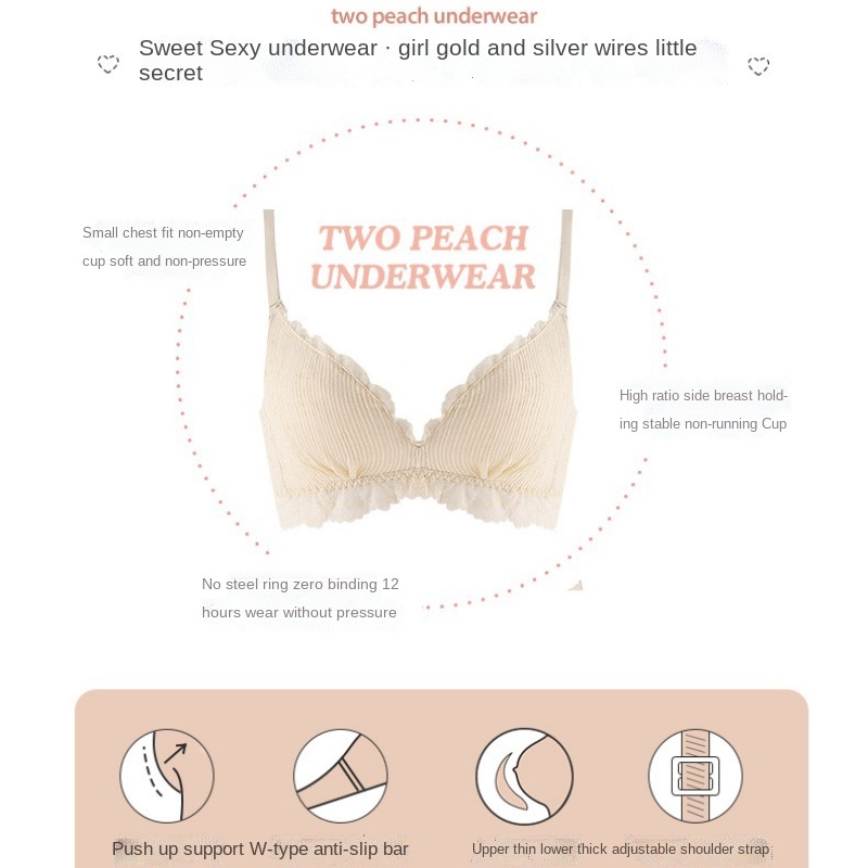 Áo lót Mỏng Không Gọng Thép Thiết Kế Quyến Rũ Cho Nữ