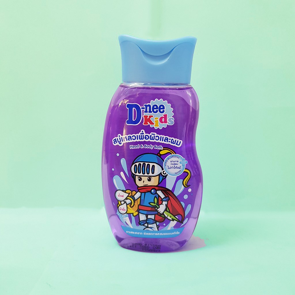 Sữa tắm gội toàn thân thành phần tự nhiên dành cho trẻ em loại 200ml hàng Thái