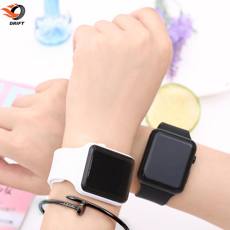 Đồng hồ điện tử bằng silicon có đèn LED kỹ thuật số hợp thời trang cho trẻ em | BigBuy360 - bigbuy360.vn