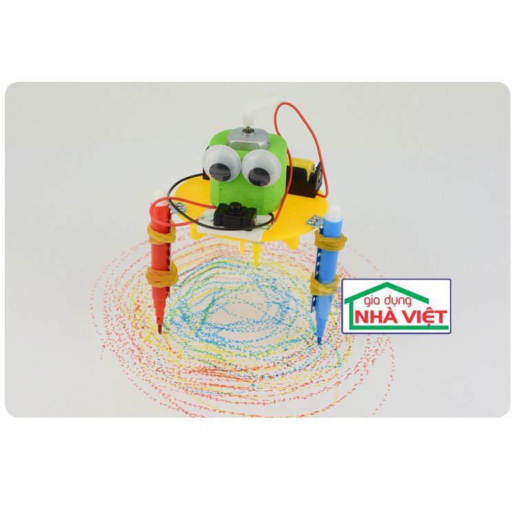 Bộ lắp ráp rô bốt vẽ tranh