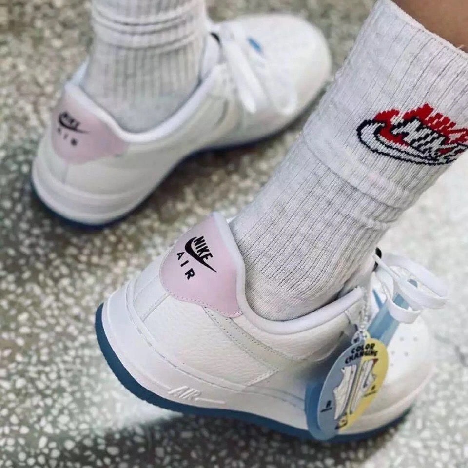 giayvadep[ Full Box + Bill ] Giày AF1 Đổi Màu Đế UV Hàng Cao Cấp - Giày Air Force 1 Nam Nữ Thời Trang Hottrend