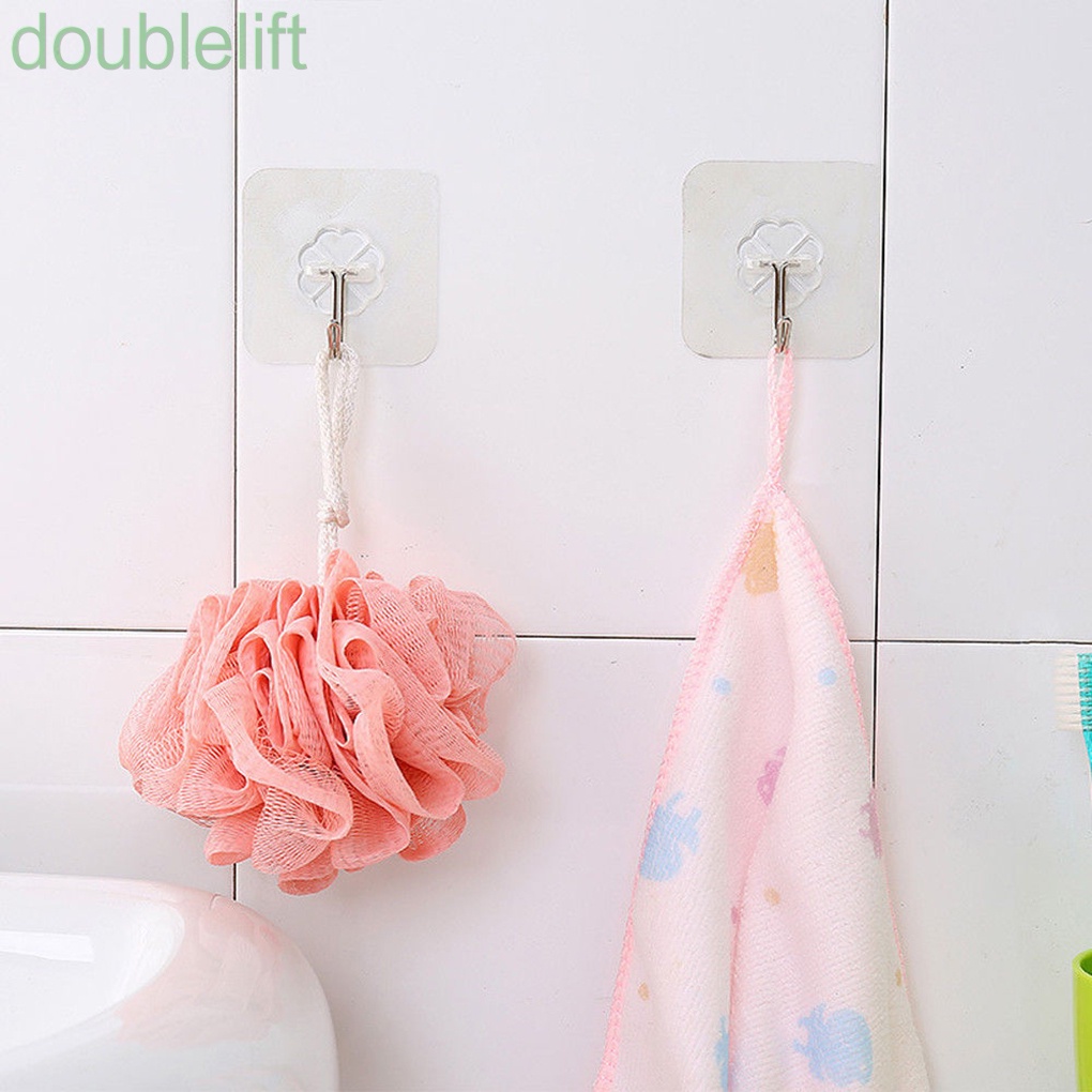 Set 2 móc treo đồ dùng nhà tắm gắn tường tiện dụng