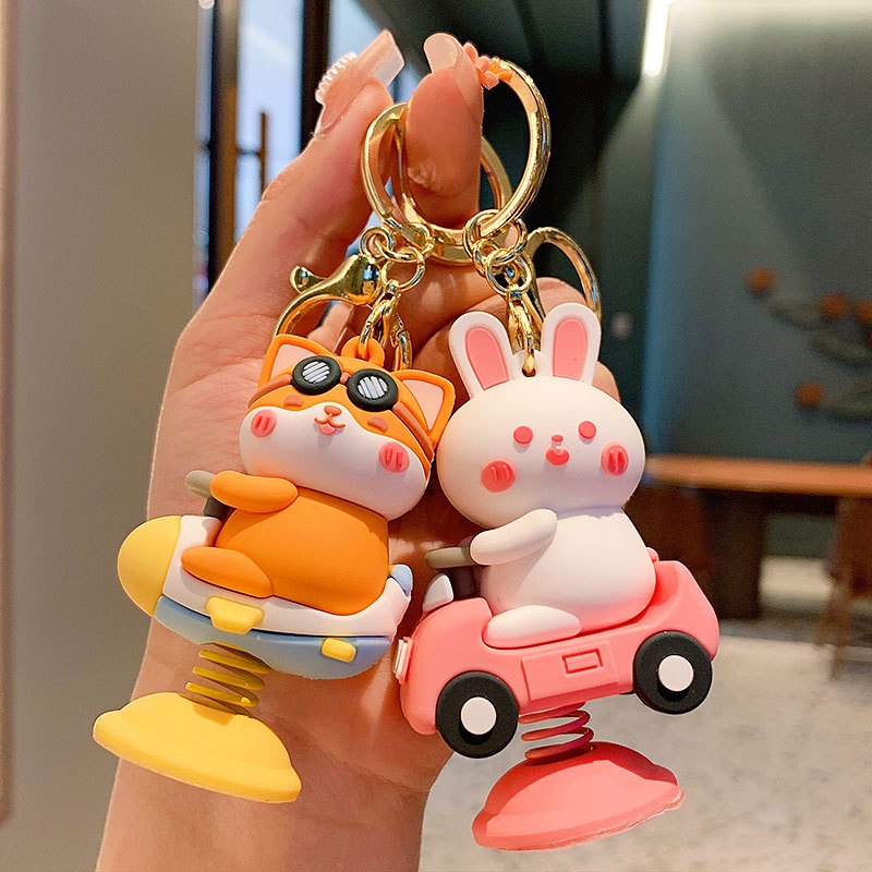 Đồ Chơi Lắc Đầu Hình Gấu Lắc Đầu Dễ Thương Sáng Tạo Trang Trí Nội Thất Xe Hơi