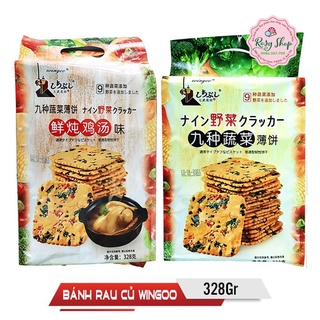 Bánh quy rau củ wingoo 328g - bánh hành