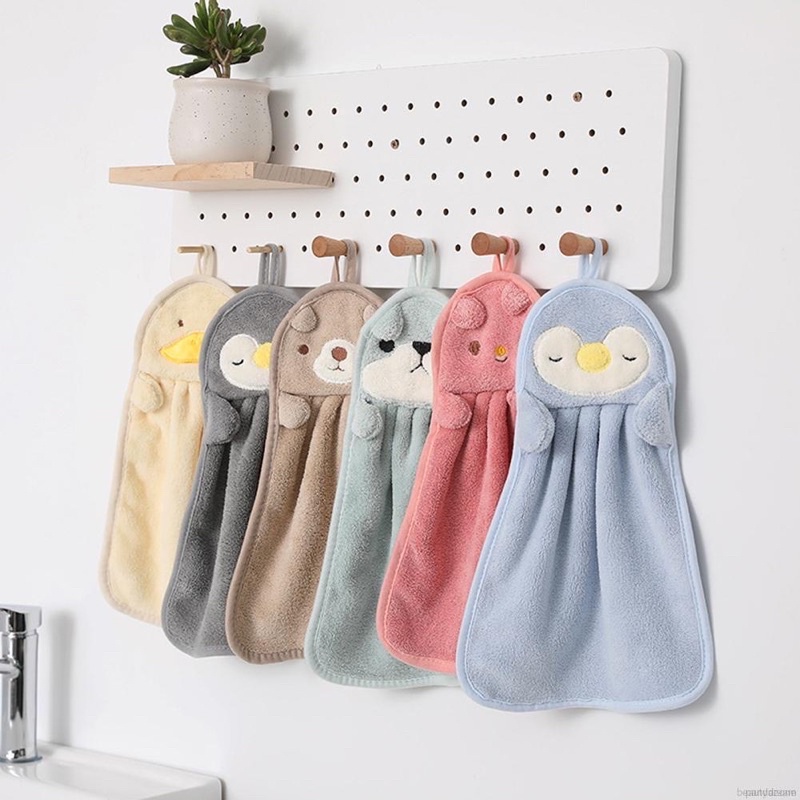Khăn lau tay treo tường siêu thấm ( shop giao màu ngẫu nhiên  )
