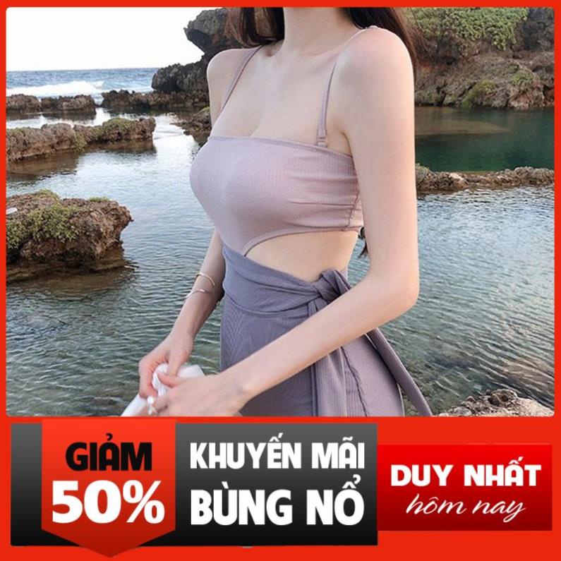 Bộ Đồ Bơi Một Mảnh Lưng Cao Phối Nơ Xinh Xắn Dành Cho Nữ *