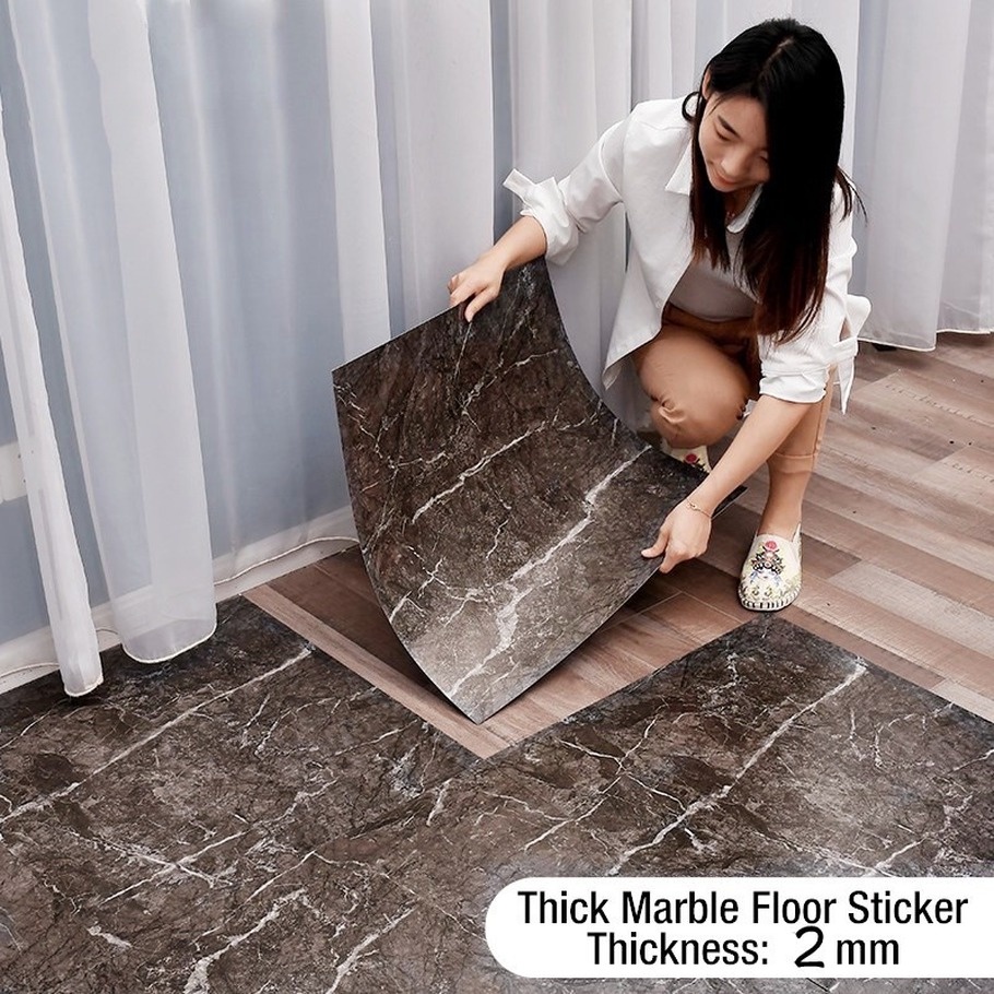 Miếng Dán Sàn Nhà Bằng PVC Chống Trượt Chống Thấm Nước Chất Lượng Cao