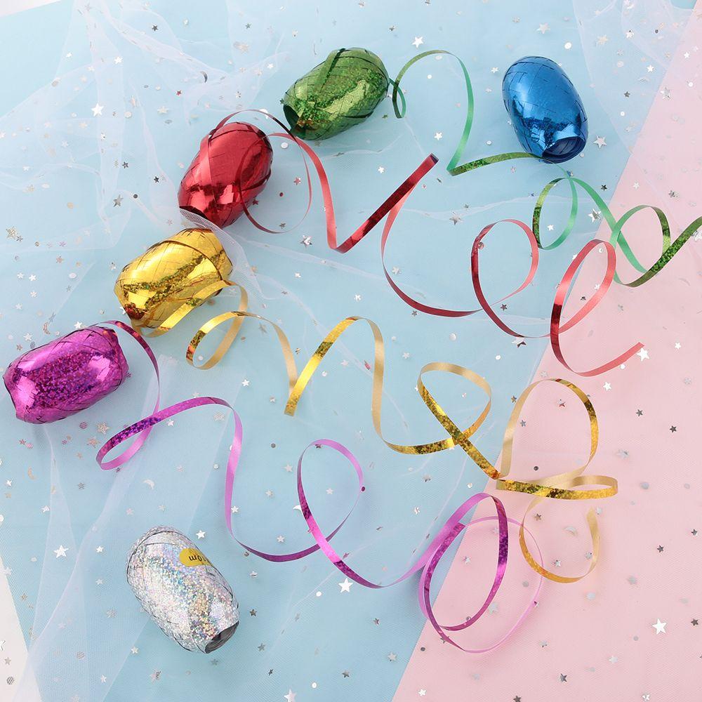 6 Cuộn Ruy Băng Trang Trí Bong Bóng 5mmx10m