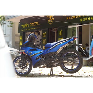 Tem trùm exciter 150 nhôm tím